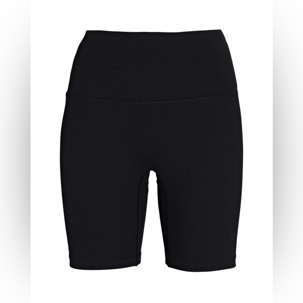 Solid & Striped Sport Ribbed Biker Shorts